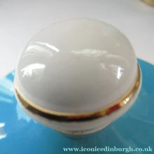 Load image into Gallery viewer, 1960s Portmeirion Blue Apothecary Pot. Dolphins Tea
