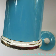 Load image into Gallery viewer, 1960s Portmeirion Blue Apothecary Pot. Dolphins Tea
