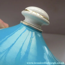 Load image into Gallery viewer, 1960s Portmeirion Blue Apothecary Pot. Dolphins Tea
