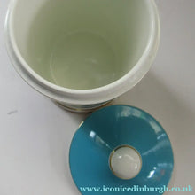 Load image into Gallery viewer, 1960s Portmeirion Blue Apothecary Pot. Dolphins Tea
