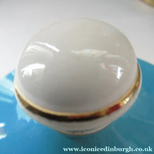 Load image into Gallery viewer, 1960s Portmeirion Blue Apothecary Pot. Dolphins Tea
