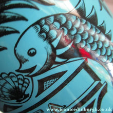 Load image into Gallery viewer, 1960s Portmeirion Blue Apothecary Pot. Dolphins Tea
