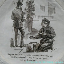 Load image into Gallery viewer, Rare Set of Four VICTORIAN White Cotton Place Mats with Printed Images
