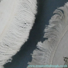 Load image into Gallery viewer, Rare Set of Four VICTORIAN White Cotton Place Mats with Printed Images

