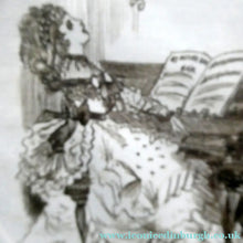 Load image into Gallery viewer, Rare Set of Four VICTORIAN White Cotton Place Mats with Printed Images
