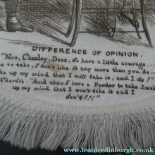Load image into Gallery viewer, Rare Set of Six VICTORIAN White Cotton Place Mats with Printed Images - Victorian Cotton Place Mat

