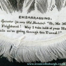 Load image into Gallery viewer, Rare Set of Six VICTORIAN White Cotton Place Mats with Printed Images
