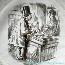 Load image into Gallery viewer, Rare Set of Six VICTORIAN White Cotton Place Mats with Printed Images
