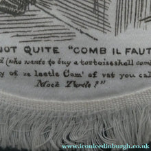 Load image into Gallery viewer, Rare Set of Six VICTORIAN White Cotton Place Mats with Printed Images
