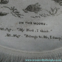 Load image into Gallery viewer, Rare Set of Six VICTORIAN White Cotton Place Mats with Printed Images
