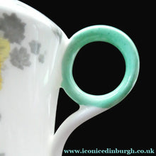 Load image into Gallery viewer, SHELLEY 1930s Art Deco Milk Jug and Open Sugar Bowl. Regal Acacia Pattern with Yellow Flowers
