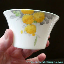 Load image into Gallery viewer, SHELLEY 1930s Art Deco Milk Jug and Open Sugar Bowl. Regal Acacia Pattern with Yellow Flowers
