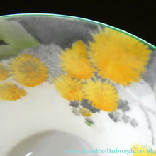 Load image into Gallery viewer, SHELLEY 1930s Art Deco Milk Jug and Open Sugar Bowl. Regal Acacia Pattern with Yellow Flowers
