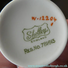 Load image into Gallery viewer, SHELLEY 1930s Art Deco Milk Jug and Open Sugar Bowl. Regal Acacia Pattern with Yellow Flowers
