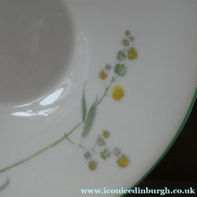 Load image into Gallery viewer, SHELLEY 1930s Art Deco SPARE SAUCER. Regal Acacia Pattern with Yellow Flowers
