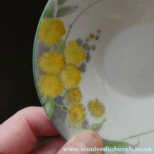 Load image into Gallery viewer, SHELLEY 1930s Art Deco SPARE SAUCER. Regal Acacia Pattern with Yellow Flowers
