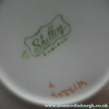 Load image into Gallery viewer, SHELLEY 1930s Art Deco SPARE SAUCER. Regal Acacia Pattern with Yellow Flowers
