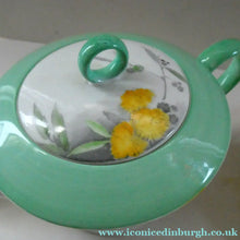 Load image into Gallery viewer, SHELLEY 1930s Art Deco Breakfast Set. Regal Acacia Pattern with Yellow Flowers

