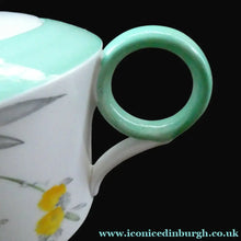 Load image into Gallery viewer, Rare SHELLEY 1930s Art Deco TEAPOT. Regal Acacia Pattern with Yellow Flowers
