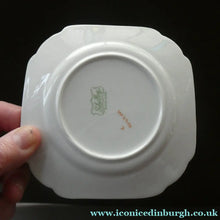 Load image into Gallery viewer, SHELLEY 1930s Art Deco TRIO (Cup, Saucer &amp; Side Plate). Regal Acacia Pattern with Yellow Flowers
