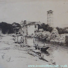 Load image into Gallery viewer, Percival Gaskell Torcello Island Venice Drypoint Etching 1920s
