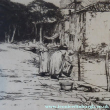 Load image into Gallery viewer, Percival Gaskell Torcello Island Venice Drypoint Etching 1920s
