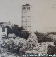 Load image into Gallery viewer, Percival Gaskell Torcello Island Venice Drypoint Etching 1920s
