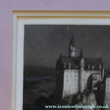 Load image into Gallery viewer, Percival Gaskell Neuschwanstein Castle Mezzotint 1913
