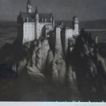 Load image into Gallery viewer, Percival Gaskell Neuschwanstein Castle Mezzotint 1913
