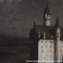 Load image into Gallery viewer, Percival Gaskell Neuschwanstein Castle Mezzotint 1913
