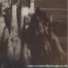 Load image into Gallery viewer, Percival Gaskell Neuschwanstein Castle Mezzotint 1913
