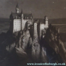 Load image into Gallery viewer, Percival Gaskell Neuschwanstein Castle Mezzotint 1913
