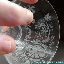 Load image into Gallery viewer, 19th Century Engraved Tea Caddy Mixing Bowl Decorated with Neo-Classical Design
