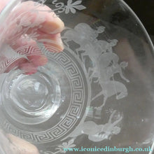Load image into Gallery viewer, 19th Century Engraved Tea Caddy Mixing Bowl Decorated with Neo-Classical Design
