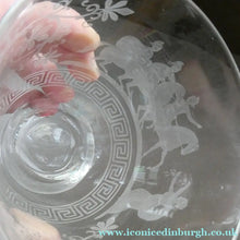Load image into Gallery viewer, 19th Century Engraved Tea Caddy Mixing Bowl Decorated with Neo-Classical Design
