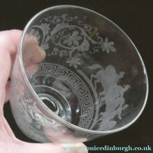 Load image into Gallery viewer, 19th Century Engraved Tea Caddy Mixing Bowl Decorated with Neo-Classical Design

