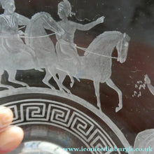 Load image into Gallery viewer, 19th Century Engraved Tea Caddy Mixing Bowl Decorated with Neo-Classical Design
