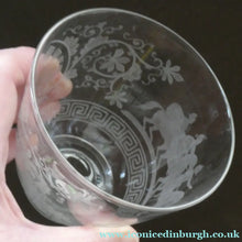 Load image into Gallery viewer, 19th Century Engraved Tea Caddy Mixing Bowl Decorated with Neo-Classical Design
