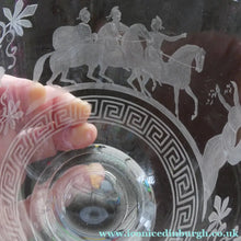 Load image into Gallery viewer, 19th Century Engraved Tea Caddy Mixing Bowl Decorated with Neo-Classical Design
