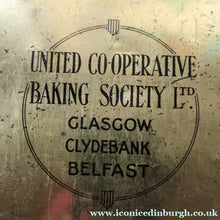Load image into Gallery viewer, Rare Survivor Glasgow Empire Exhibition Shortbread Tin 1938; with an Image of the Scottish Pavilion
