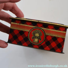 Load image into Gallery viewer, Rare Survivor Glasgow Empire Exhibition Shortbread Tin 1938; with an Image of the Scottish Pavilion
