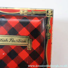 Load image into Gallery viewer, Rare Survivor Glasgow Empire Exhibition Shortbread Tin 1938; with an Image of the Scottish Pavilion
