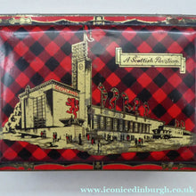 Load image into Gallery viewer, Glasgow Empire Exhibition Shortbread Tin 1938
