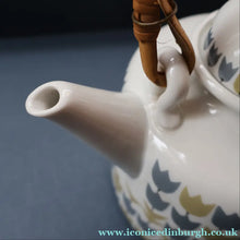 Load image into Gallery viewer, RARE Vintage 1950s MARIANNE WESTMAN Teapot, Milk Jug and Open Sugar Bowl by Rörstrand Sweden. "PARTY" Pattern 
