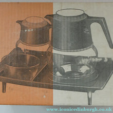 Load image into Gallery viewer,  Vintage 1960s Pyrex Hot Water Set with Heating Tray &amp; Original Box. UNUSE
