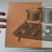 Load image into Gallery viewer,  Vintage 1960s Pyrex Hot Water Set with Heating Tray &amp; Original Box. UNUSE
