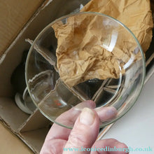 Load image into Gallery viewer,  Vintage 1960s Pyrex Hot Water Set with Heating Tray &amp; Original Box. UNUSE

