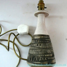 Load image into Gallery viewer, RARE Vintage 1970s POOLE POTTERY Lamp. ATLANTIS Design by Carol Kellett (Cutler)
