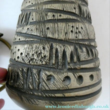 Load image into Gallery viewer, RARE Vintage 1960s POOLE POTTERY Lamp. ATLANTIS Design by Carol Kellett

