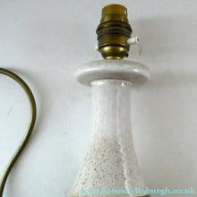 Load image into Gallery viewer, RARE Vintage 1960s POOLE POTTERY Lamp. ATLANTIS Design by Carol Kellett
